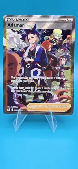 Pokemon Card TCG Adaman GG57/GG70 Crown Zenith: Galarian Gallery Holo NM/M B10 - Image 1