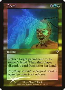 NM+ FOIL MTG Recoil Invasion #264 Magic Card 2000 - Image 1