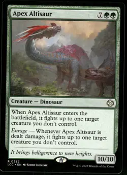 1x Apex Altisaur - Commander: The Lost Caverns of Ixalan - NM - MTG - Image 1