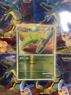 Pokemon Card - Metapod HeartGold SoulSilver 46/123 Reverse Holo - Image 1