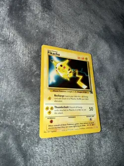 Pokemon Card - Pikachu WoTC Black Star Promo 4 WB Stamped Movie - Image 2