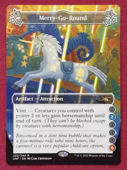 Magic The Gathering UNFINITY MERRY-GO-ROUND 2-6 artifact card MTG - Image 1