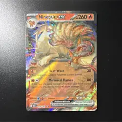 Pokemon Ninetales EX 038/165 Sv2a Card 151 Double Rare Holo 260 HP Japanese - Image 1
