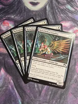 REFURBISHED FAMILIAR X4 Modern Horizons 3 Magic MTG MINT CARD - Image 1