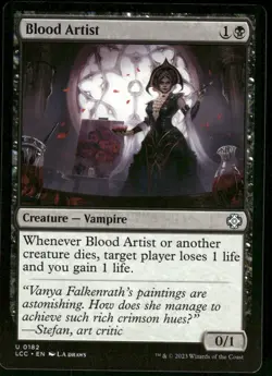 1x Blood Artist - Commander: The Lost Caverns of Ixalan - NM - MTG - Image 1