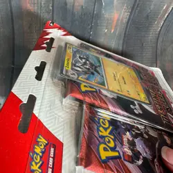 Pokemon TCG Scarlet & Violet Destined Rivals 3 Pack Blister Card Zebstrika - Image 4