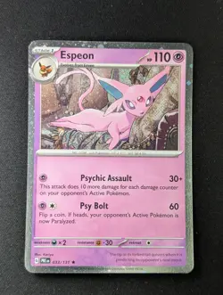 Espeon - (Cosmos Holo) 033/131 Rare Miscellaneous Cards & Products Holo MCAP - Image 1