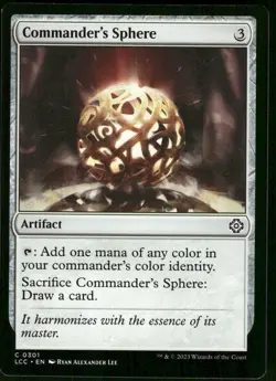 1x Commander's Sphere - Commander: The Lost Caverns of Ixalan - NM - MTG - Image 1