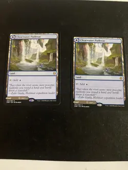 MTG - NM 2x Clearwater Pathway Murkwater Pathway - Zendikar Rising - Image 1