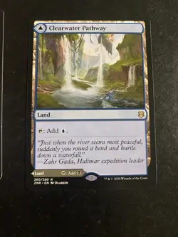 MTG - NM 2x Clearwater Pathway Murkwater Pathway - Zendikar Rising - Image 2