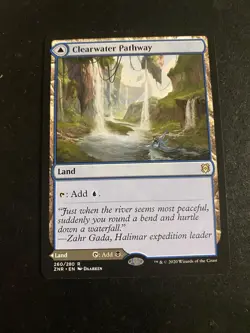 MTG - NM 2x Clearwater Pathway Murkwater Pathway - Zendikar Rising - Image 4