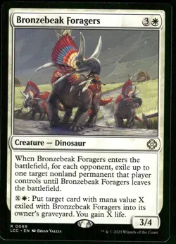 1x Bronzebeak Foragers - Commander: The Lost Caverns - NM - MTG - Image 1