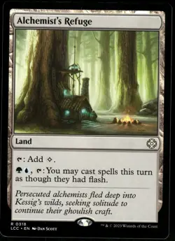 1x Alchemist's Refuge - Commander: The Lost Caverns of Ixalan - NM - MTG - Image 1