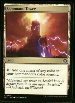 1x Command Tower - Commander: The Lost Caverns of Ixalan - NM - MTG - Image 1