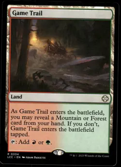 1x Game Trail - Commander: The Lost Caverns of Ixalan - NM - MTG - Image 1