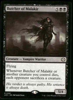 1x Butcher of Malakir - Commander: The Lost Caverns of Ixalan - NM - MTG - Image 1