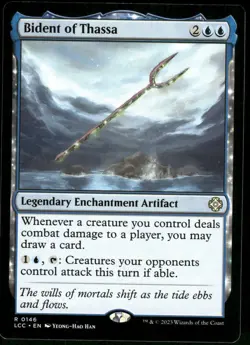 1x Bident of Thassa - Commander: The Lost Caverns of Ixalan - NM - MTG - Image 1