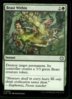 1x Beast Within - Commander: The Lost Caverns of Ixalan - NM - MTG - Image 1