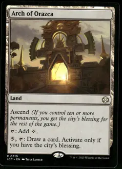 1x Arch of Orazca - Commander: The Lost Caverns of Ixalan - NM - MTG - Image 1