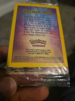 Lot of (3) SEALED Ancient Mew Pokemon Movie Promo Cards. - Image 1