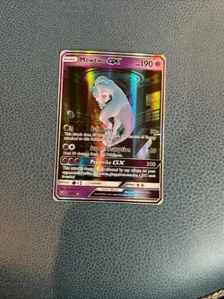 Pokemon Shining Legends 2017 Mewtwo GX #78/73 Full Art Secret Rare Holo - Image 2
