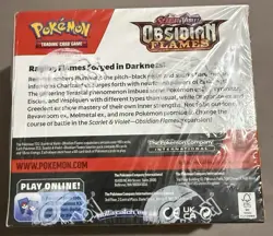 Pokemon OBSIDIAN FLAMES SV03 Booster Box 36 packs - FACTORY SEALED - Image 2