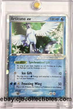 Pokemon ARTICUNO EX 032 Holo Rare Nintendo Promos - Played 🍒 - Image 1