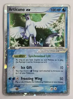 Pokemon ARTICUNO EX 032 Holo Rare Nintendo Promos - Played 🍒 - Image 2