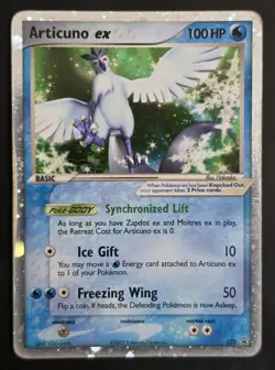 Pokemon ARTICUNO EX 032 Holo Rare Nintendo Promos - Played 🍒 - Image 4