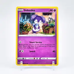 Indeedee - 086/195 Silver Tempest Common Pokemon - NM/MINT - Image 1