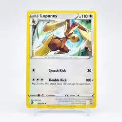 Lopunny - 145/195 Silver Tempest Uncommon Pokemon - NM/MINT - Image 1