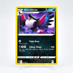 Honchkrow - 107/195 Silver Tempest Uncommon Pokemon - NM/MINT - Image 1