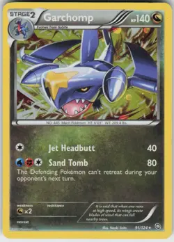 Holo Garchomp (Cosmos Holo) 091/124 Promo Blister Exclusives Near Mint - Image 1