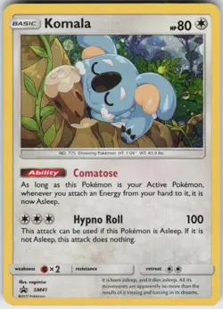 Holo Komala - SM41 Promo Sun & Moon Promo Near Mint - Image 1