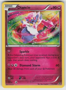 Holo Diancie 71/119 Rare Phantom Forces Near Mint - Image 1