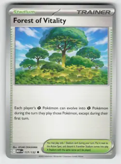 Forest of Vitality 117/132 Uncommon Mega Evolution Near Mint - Image 1