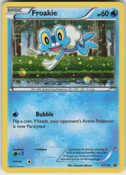 Holo Froakie XY138 Promo XY Promo Near Mint - Image 1