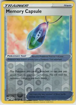Played Reverse Holo Memory Capsule 155/185 Uncommon Vivid Voltage MP - Image 1