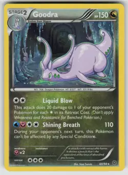 Holo Goodra 60/98 Rare Ancient Origins Near Mint - Image 1