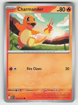 Charmander 020/217 Common ME: Ascended Heroes Near Mint - Image 1
