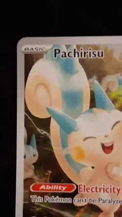 Pokemon TCG Pachirisu 208/198 Illustration Rare Scarlet & Violet Base Set Holo - Image 4