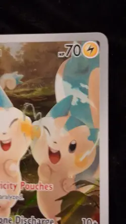 Pokemon TCG Pachirisu 208/198 Illustration Rare Scarlet & Violet Base Set Holo - Image 5