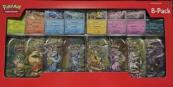 Pokemon TCG - Prismatic Evolutions 8 Mini-Tins w Promo Cards - Image 1
