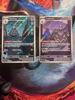 Dusclops 069/064 & Dusknoir 070/064 Shrouded Fable Pokemon NM-M - Image 1