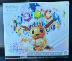 New Pokemon Scarlet And Violent Prismatic Evolutions Elite Trainer Box ETB - Image 1