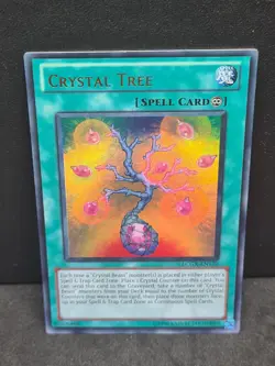 Yugioh Crystal Tree LCGX-EN170 Ultra Rare NM - Image 1