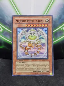 Yugioh Majestic Mech - Goryu EOJ-EN016 Super Rare 1st Edition NM - Image 1