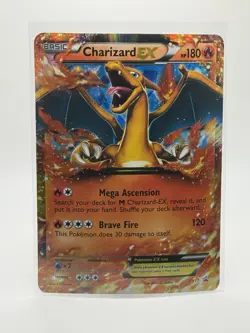 Pokemon TCG 2014 XY Black Star Promos Charizard EX Holo XY17 JUMBO Card - Image 1