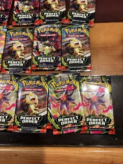 Set of 18 Pokemon Perfect Order Booster Packs TCG Cards New Sealed - Image 3