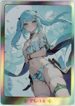 ❤FARUZAN - Goddess Story ANIME WAIFU Card - BUZZED ON SWEETNESS - PL-14 GENSHIN - Image 1